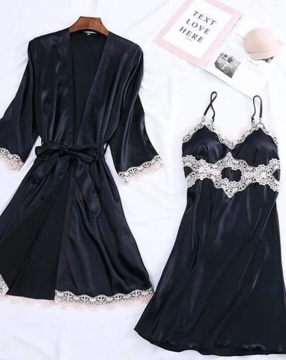 2 PC Cross Net Nighty For Girls