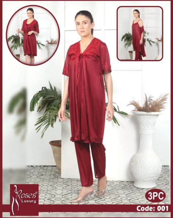 3 PC Nighty For Girls