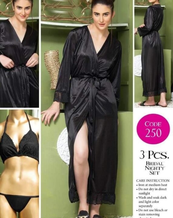 3 PC Hot Nighty Dresss